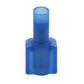 16-14 Awg 0.250 Inch X 0.032 Inch Tab Blue Nylon Insulated Fully Insulated Push-On Male Quick Slide Disconnect