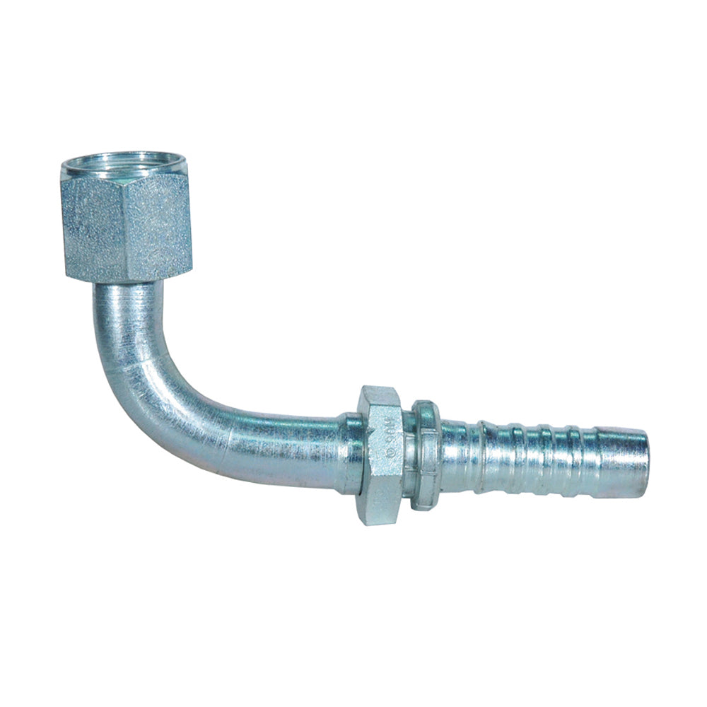 GlobalSpiral Crimp JIC Female Swivel 90M 3/4X1