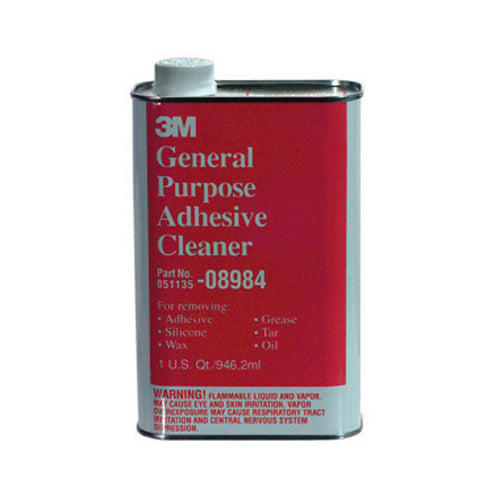 3M General Purpose Adhesive Cleaner - 1 Qt Net. Weight Can