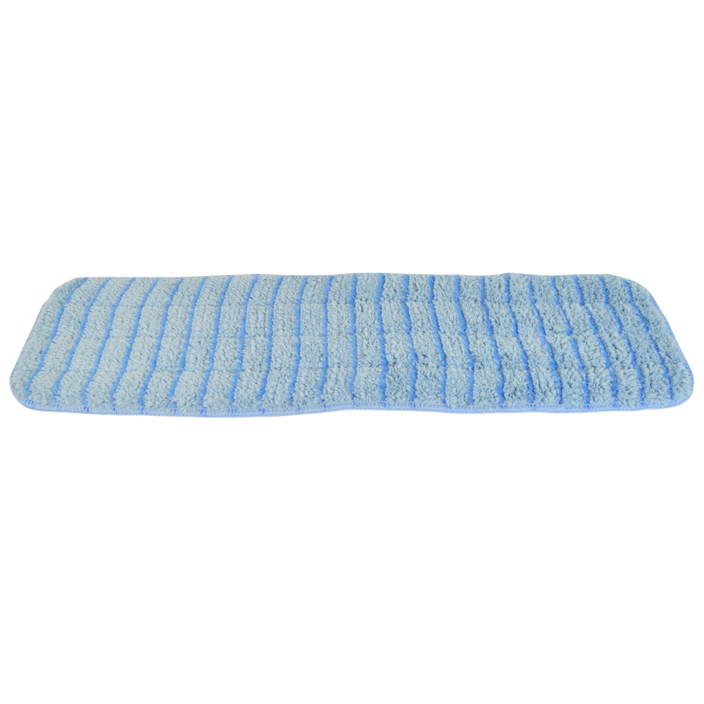 Microfiber Flat Wet Mop Wax Pad - 18-Inches