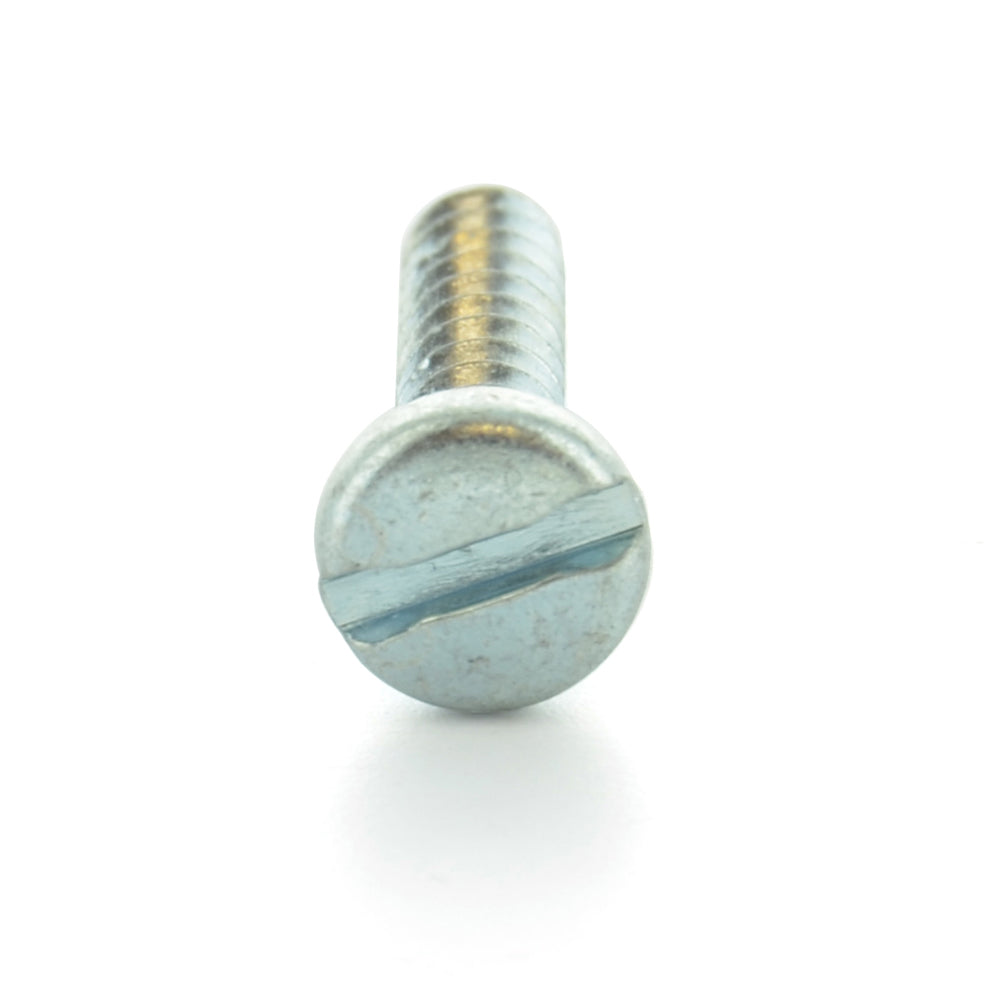 #6 x 3/4 Inch Zinc Plated Low Carbon Steel Pan Head Type-Ab Self-Tapping Sheet Metal Screw