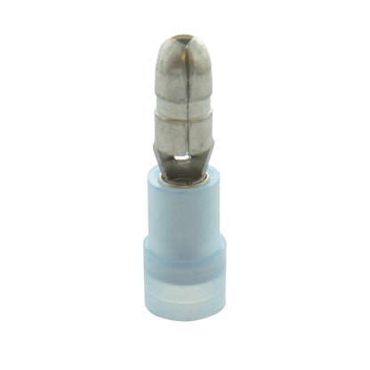 16-14 Awg Blue Nylon Insulated Bullet Male Disconnect