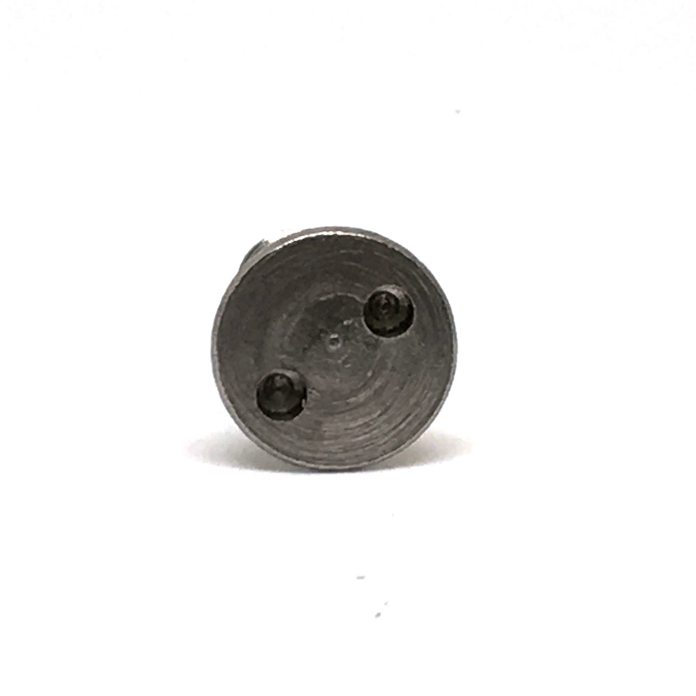 #6-32 x 3/4 Inch Stainless Steel Spanner Flat Head Tamper Resistant Machine Screw