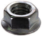 1/2-13 Zinc Plated Grade 2 Serrated Spin Lock Flange Nut