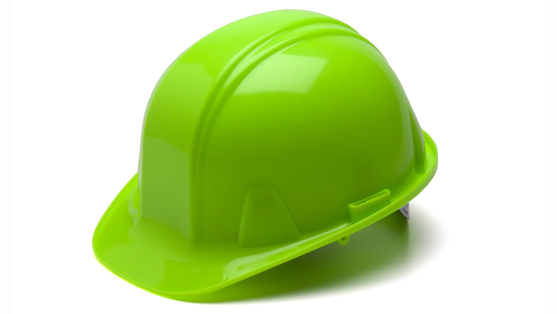 Pyramex Hard Hat Cap Style High Visibility Lime