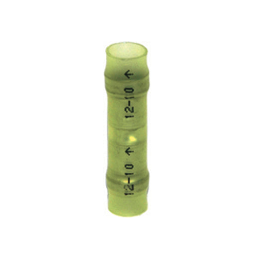 12-10 Gauge Butt Connector Ultra-Tuff Nylon Insulated Yellow