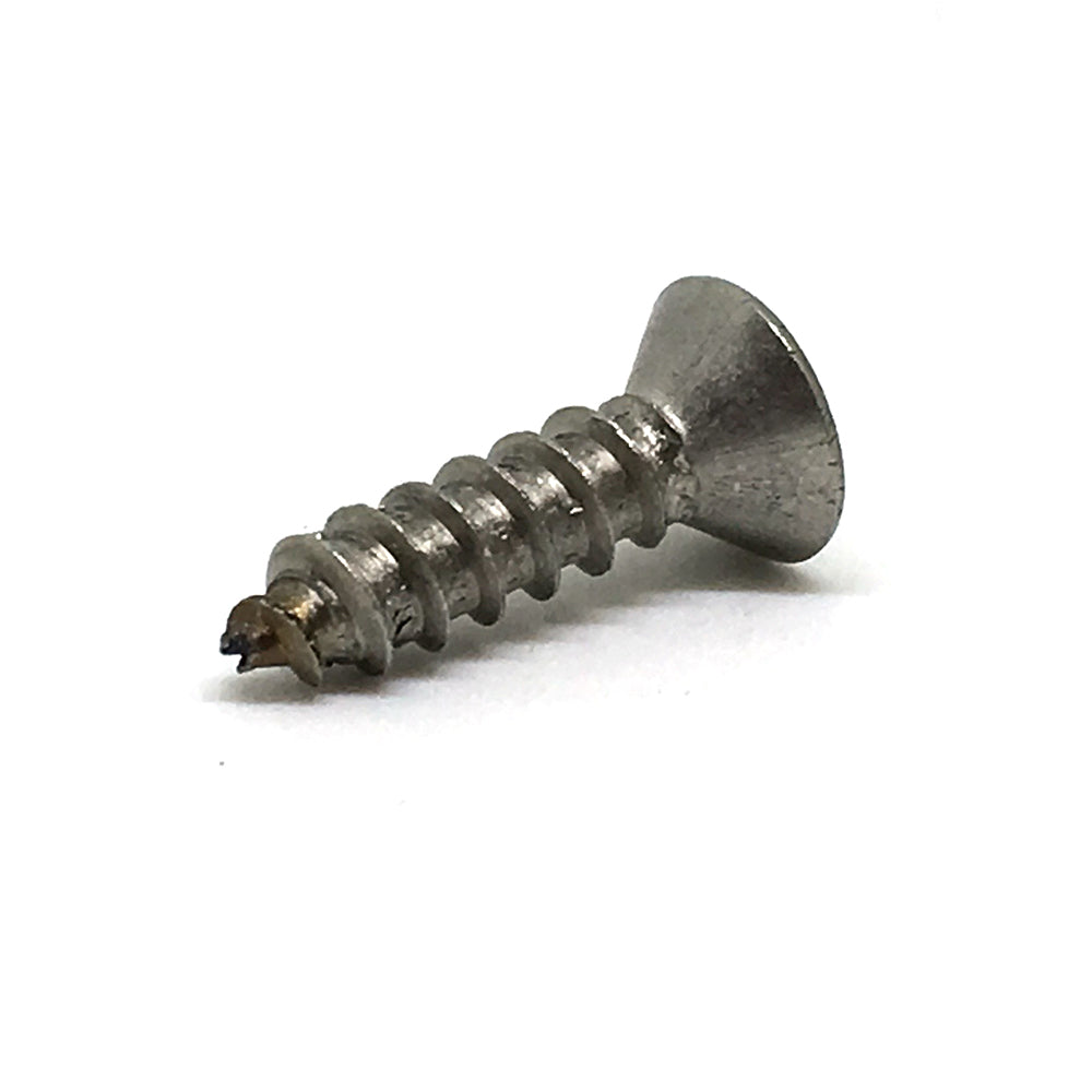 #10 x 1-1/2 Inch Stainless Steel Spanner Flat Head Tamper Resistant Sheet Metal Screw