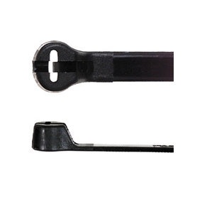 35 Inch 175 Lb Thomas And Betts Ty-Rap Nylon 6/6 Weather Resistant Cable Tie Black
