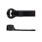 35 Inch 175 Lb Thomas And Betts Ty-Rap Nylon 6/6 Weather Resistant Cable Tie Black