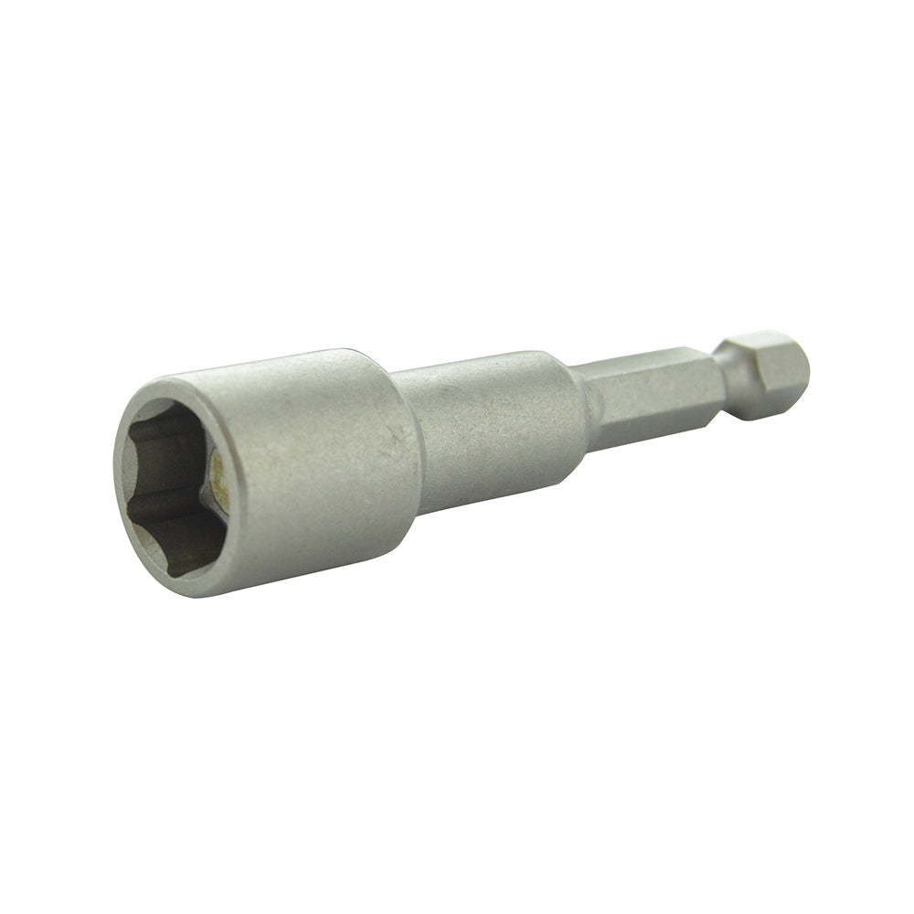 7/16 Inch Drive 1/4 Inch Hex Shank 2-9/16 Inch Length Steel Nut Setter