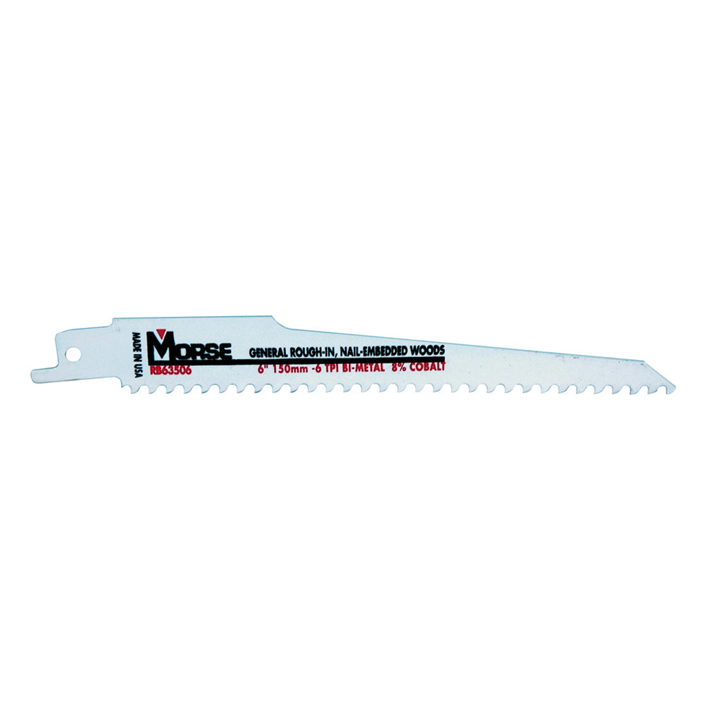 9 Inch X 3/4 Inch 6 TPI Bi-Metal Master Cobalt® Reciprocating Saw Blade