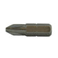 Phillips® Drive 1/4 Inch Hex Shank #1 Tip 1 Inch Length Gunmetal Gray Steel Insert Bit