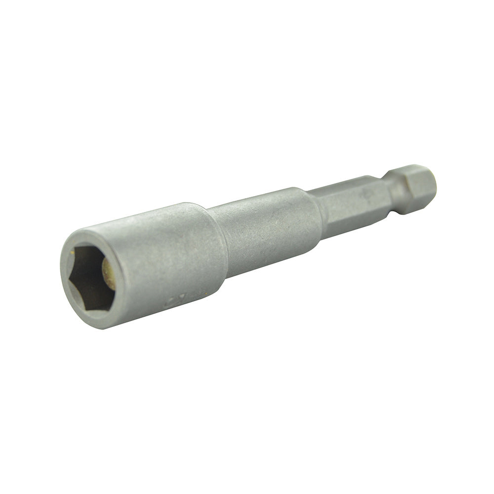 5/16 Inch Drive 1/4 Inch Hex Shank 2-9/16 Inch Length Steel Nut Setter