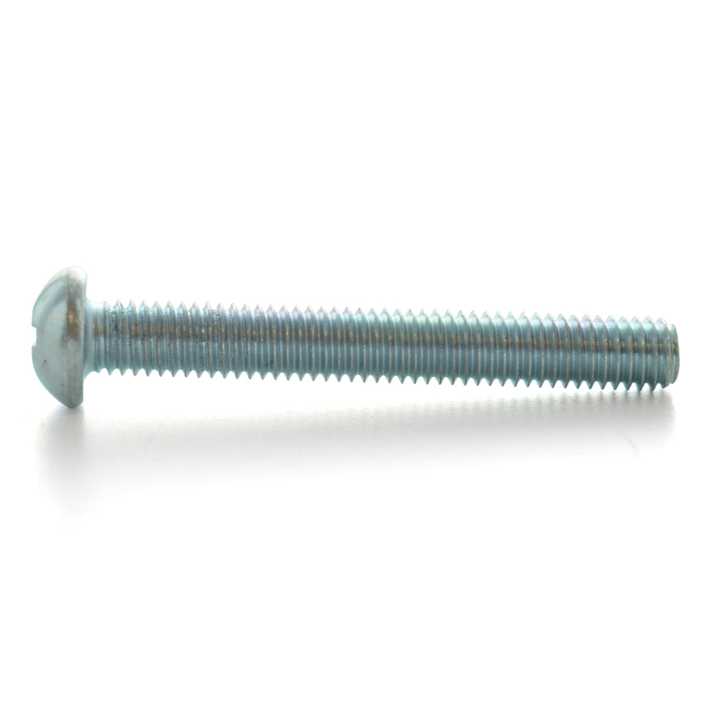 1/4-20 x 5/8 Inch Coarse Zinc Plated Steel #3 Phillips Drive Round Head Machine Screw