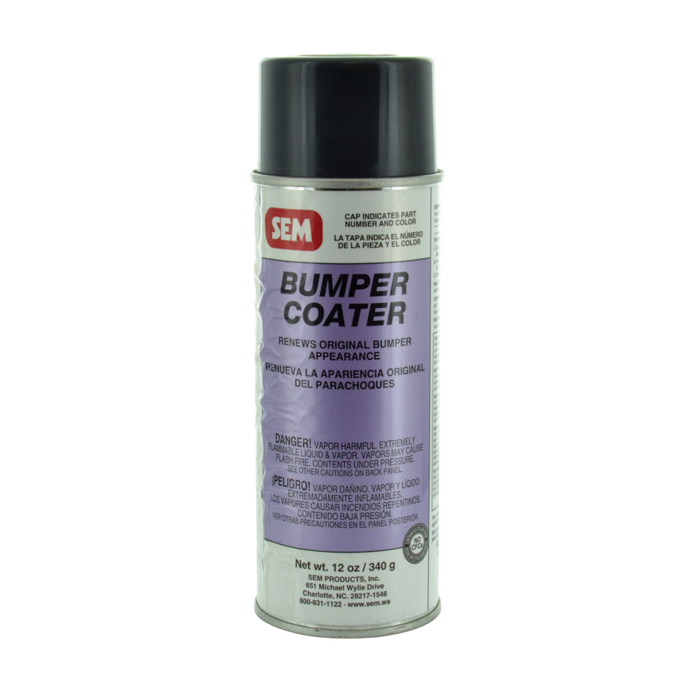 Sem Charcoal Bumper / Trim Coater - 16 Oz - Aerosol