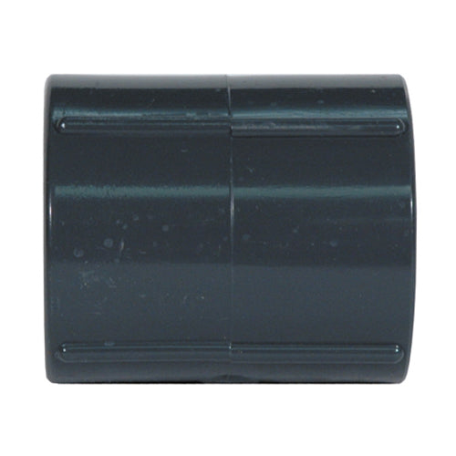 3/4 Inch Fipt Sch 80 Dark Gray Pvc Coupling