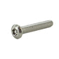 #10-24 x 1-1/4 Inch Stainless Steel Torx Pin Button Head Tamper Resistant Machine Screw