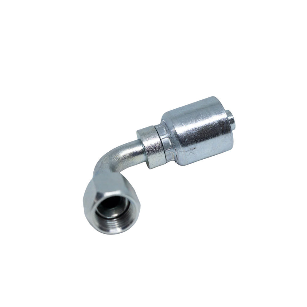 1 Inch Hose X 1 Female JIC 90 Degree Elbow Medium Drop