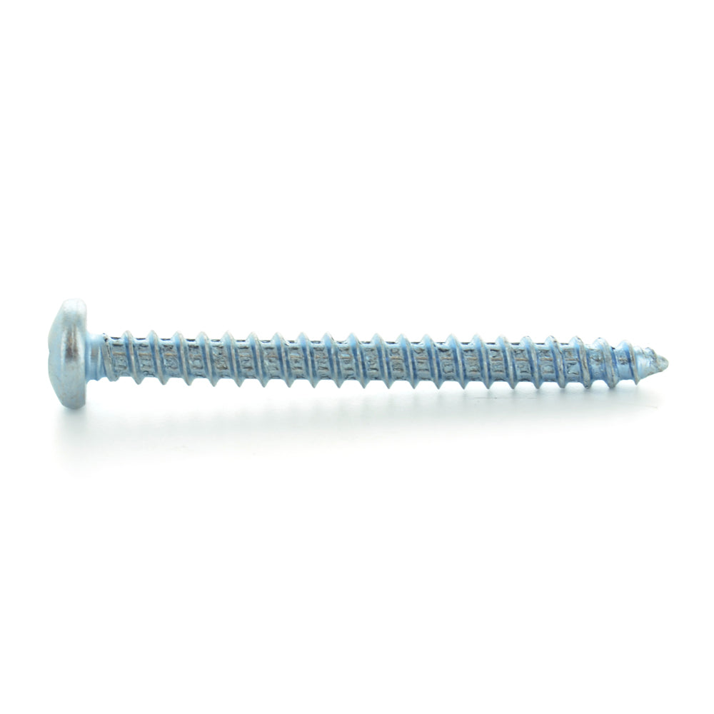 #8-15 x 1-1/4 Inch Zinc Plated Low Carbon Steel Pan Head Type-A Self-Tapping Sheet Metal Screw