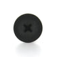 #8 x 1-1/2 Inch Black Oxide Alloy Steel Round Head Type-Ab Self-Tapping Sheet Metal Screw