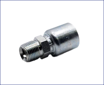 5/8 Inch Hose X 3/4-14 NPTF (National Pipe Taper Fuel) Male Rigid