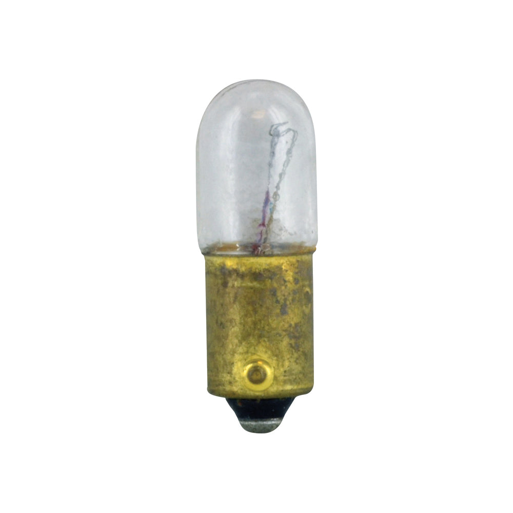 #1893 Clear Bulb Type 3 1/4 Mini Bayonet Ba8S 14 Volts