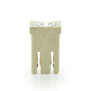 25 Amp Mcase+ 32 Volt Slotted Fuse - White