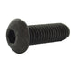 5/16-18 x 1-1/2 Inch Coarse Black Oxide Medium Carbon Steel Button Head Socket Cap Screw