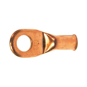 4/0 AWG 5/16 Inch Stud Bare Copper Heavy Duty Correct Connect™ Seamless Starter Lug