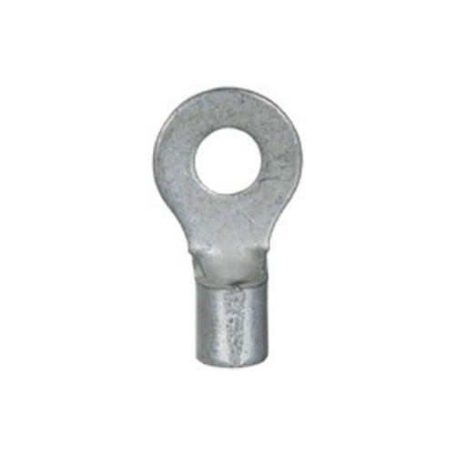 8 AWG 1/4 Inch Stud Tin Plated Copper Non-Insulated Versakrimp™ Female Ring Tongue Terminal