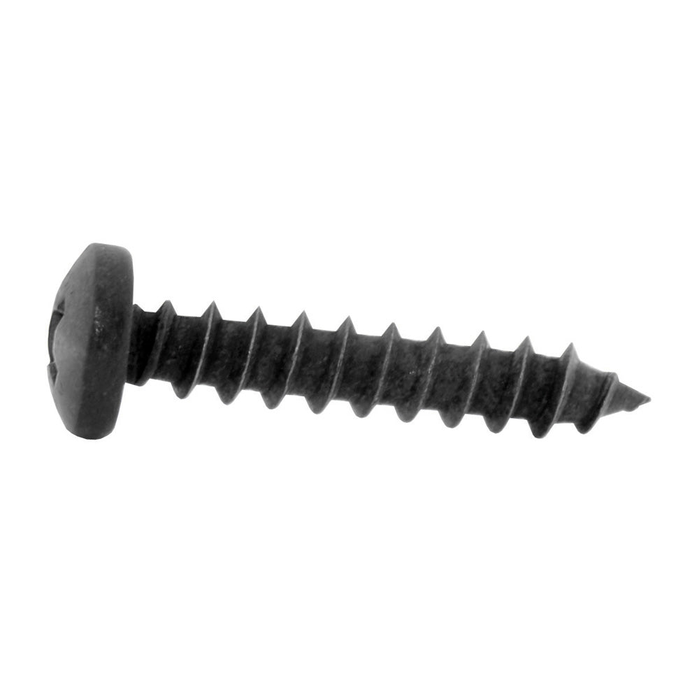 #10 x 1 Inch Plain 18-8 (A2) Stainless Steel Pan Head Type-Ab Self-Tapping Sheet Metal Screw