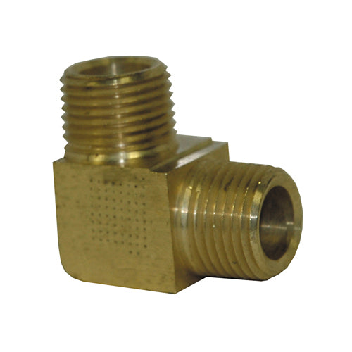 1/8 Inch Brass Pipe 90 Degree Male Elbow