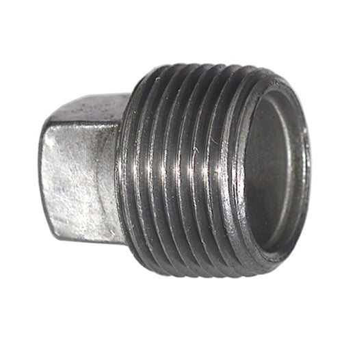 3/4" MNPT Black Steel Square Head Pipe Plug