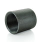 1" Schedule 40 Female NPT Black Welded Malleable Iron Pipe Coupling USA