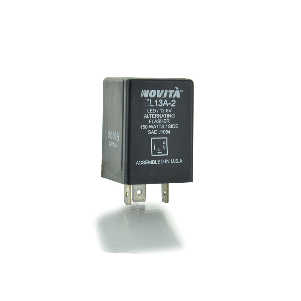 12 Volt 3 Pin Electronic Signal Flasher Extended Life Super-Duty