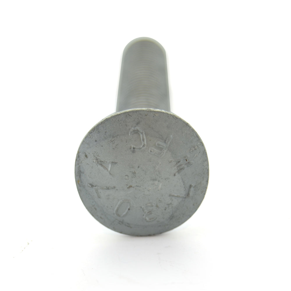 5/8-11 x 8 Inch Coarse Hot Dip Galvanized A307 Grade A Round Head Carriage Bolt