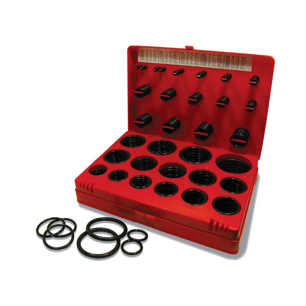 Standard O-Ring Kit 70 Durometer Buna-N - 382 Pieces