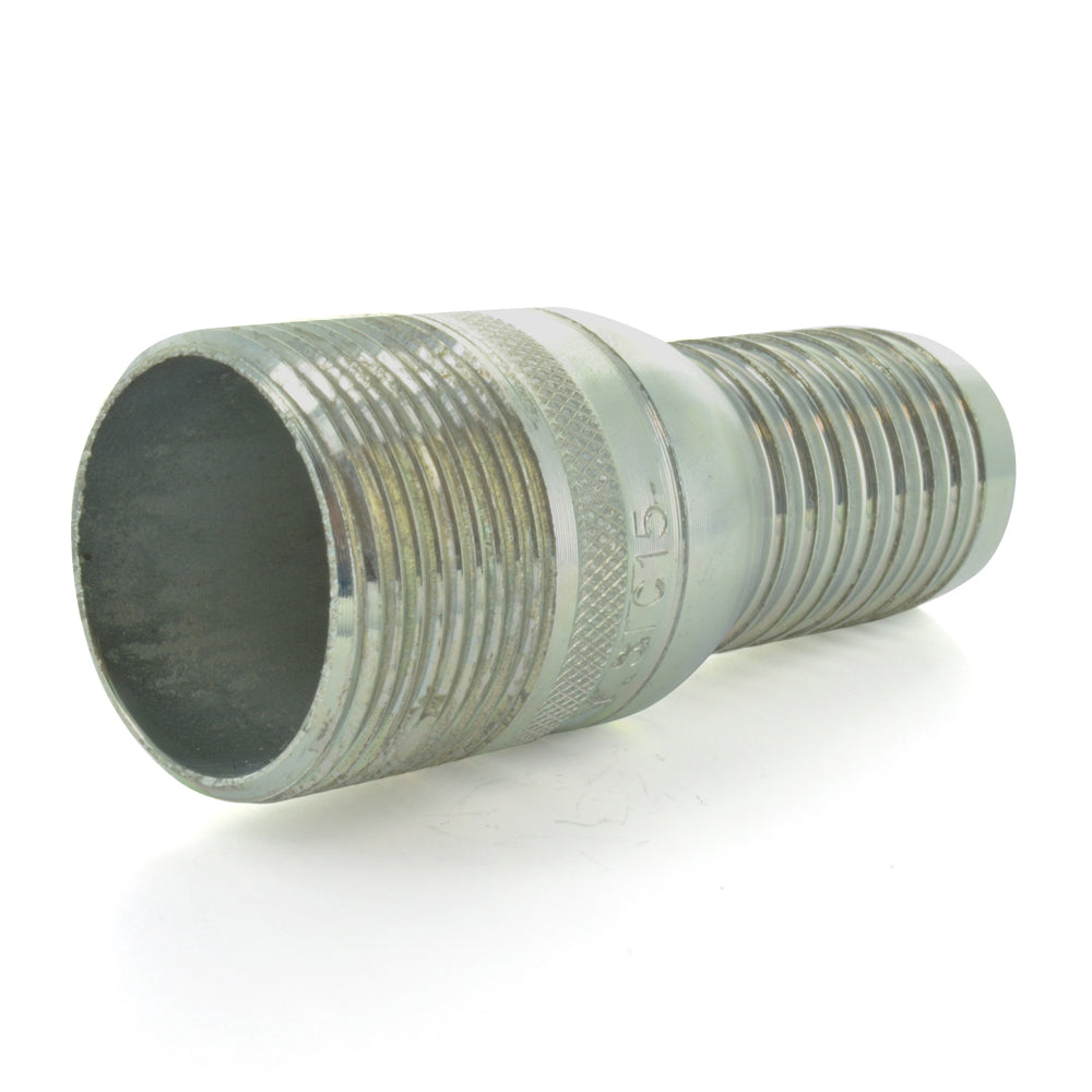 1-1/4 x 1 Galvanized Steel King Combination Nipple (Adapters)
