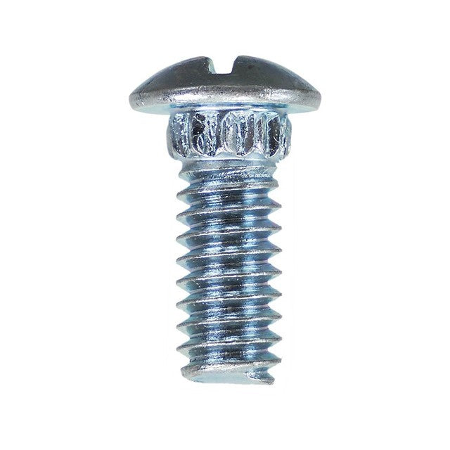 1/4-20 x 1 Inch Coarse Zinc Plated Grade 5 Truss Slot Head Track Boltribbed Neck Carriage Bolt