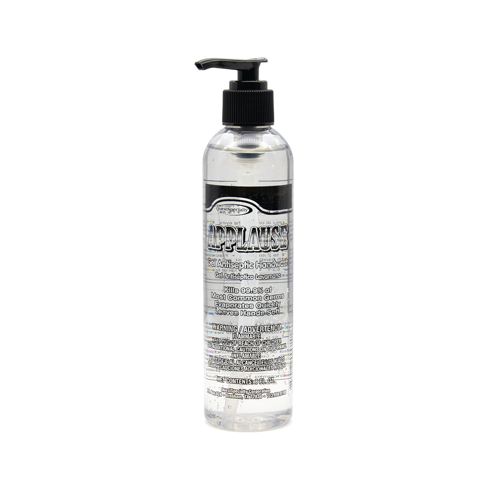 Quest Specialty Applause Gel Sanitizer 8 Ounce Pump Top Bottle