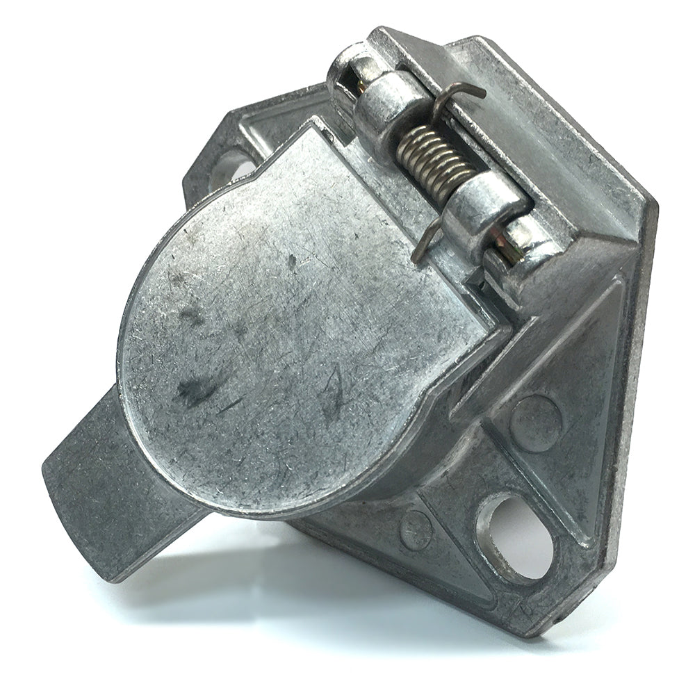 Dual Pole Receptacle With Metal Body