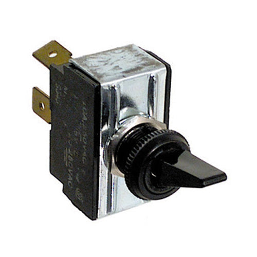 2-Positions Single-Pole Single-Throw (SPST) On/Off 2-Blades Terminal Heavy Duty Toggle Switch