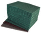 Carborundum 6" x 9" General Purpose Scuff Pad Green Silicon Carbide Box of 20