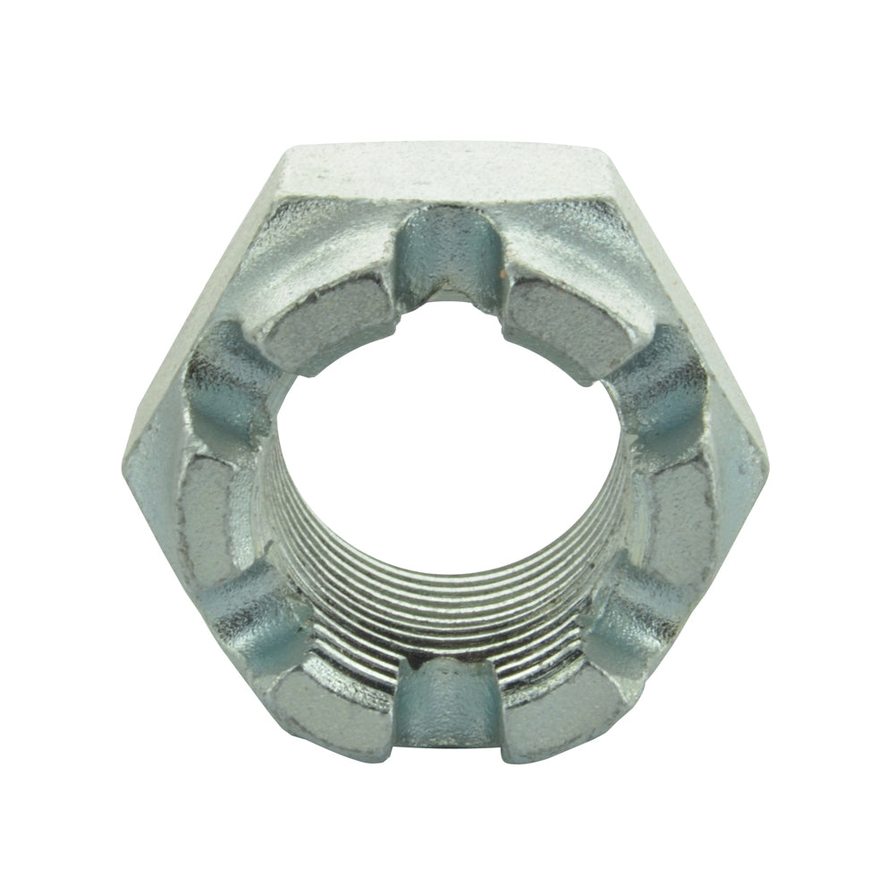 3/4-16 Fine Zinc Plated Grade 5 Hex Castle Nut