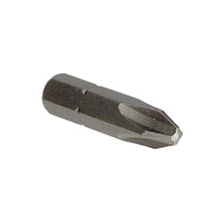 Phillips® Drive 5/16 Inch Hex Shank #3 Tip 1-1/4 Inch Length Gunmetal Gray Steel Insert Bit
