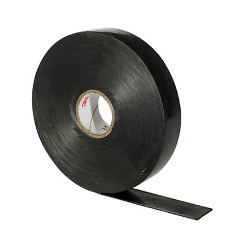 1-1/2 Inch x 30 ft Black Self-Fusing Ethylene Propylene Rubber Scotch� Linerless Rubber Splicing Tape