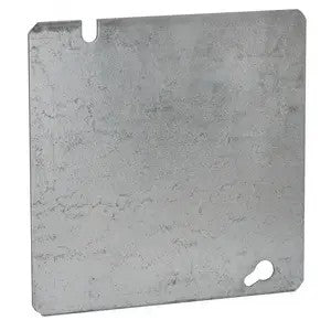 4-11/16 In. Square Cover, Flat, Blank