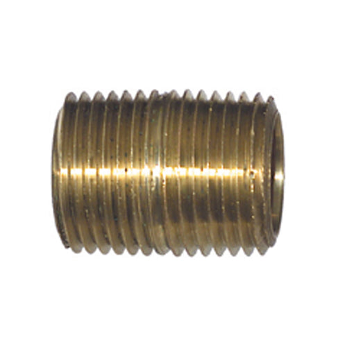 3/4 Inch Brass Pipe Close Nipple