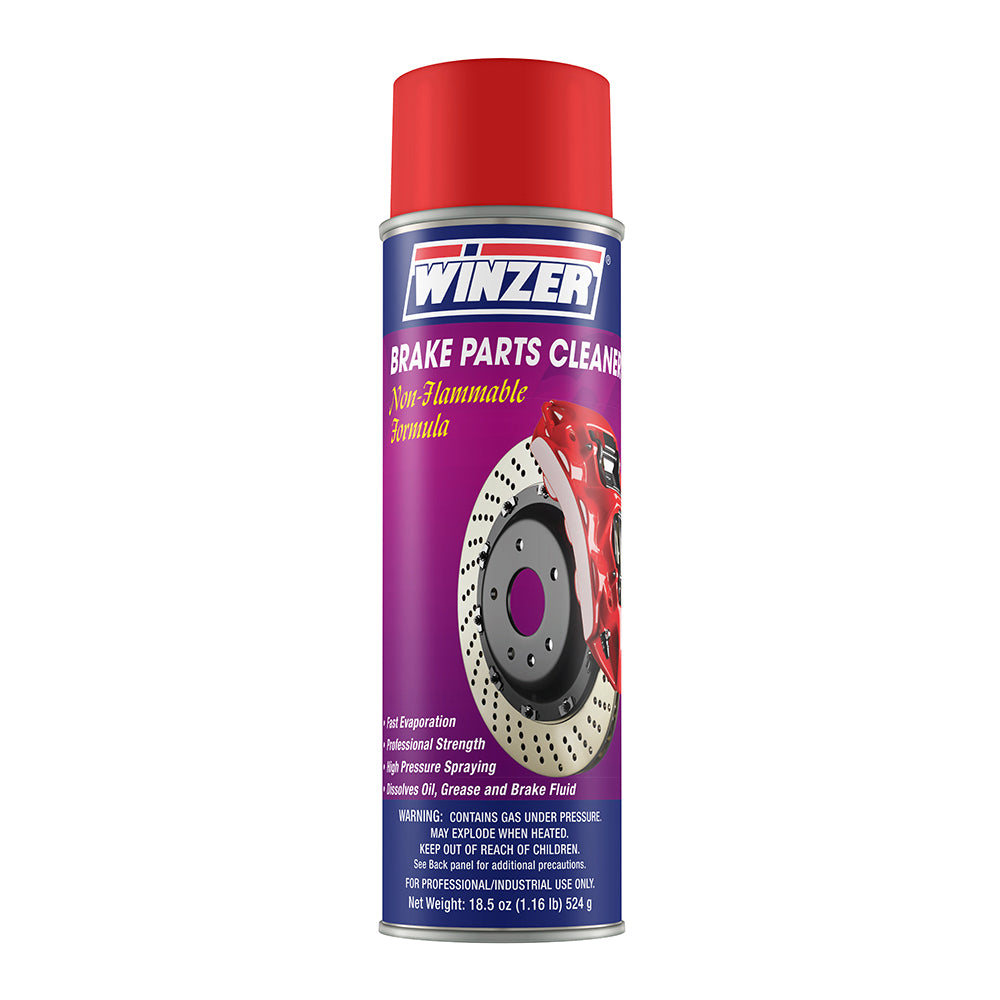 Winzer Non-Flammable Brake & Parts Cleaner - 18.5 Oz Net Weight - Aerosol