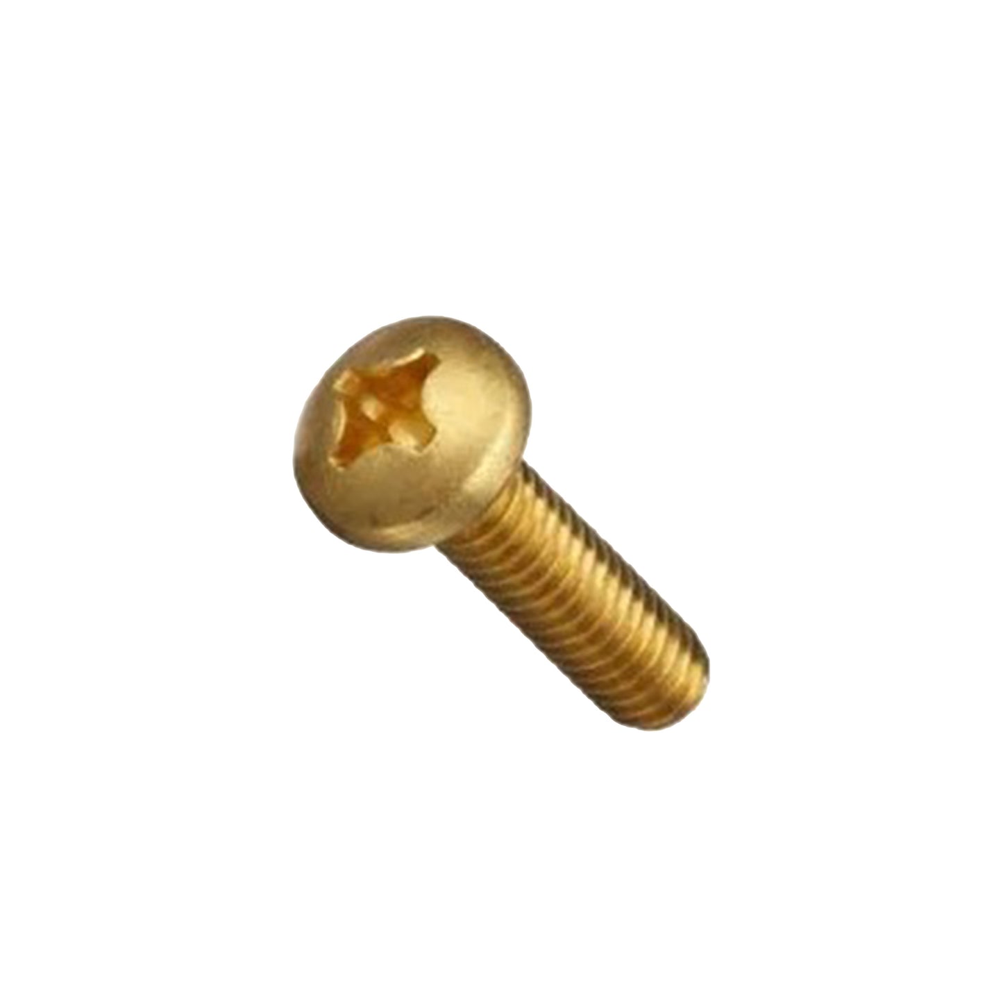Brass Ph Pan Machine Screw 0-80X1/4